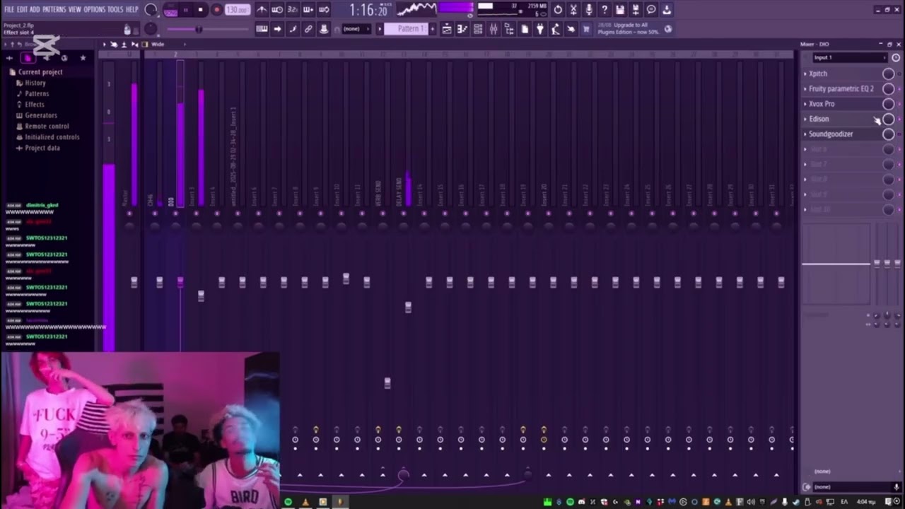 OH6 ΚΑΙ DIO TRACK ΑΠΟ ΤΟ SESSION ΣΤΟ STREAM ΤΟΥ HACKY