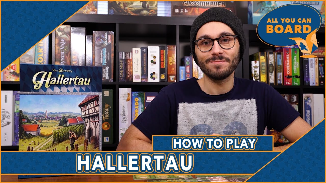 Hallertau | How to Play Uwe Rosenberg's Latest BIG BOX Game! (Goods & Sheep & Crops, OH MY!)