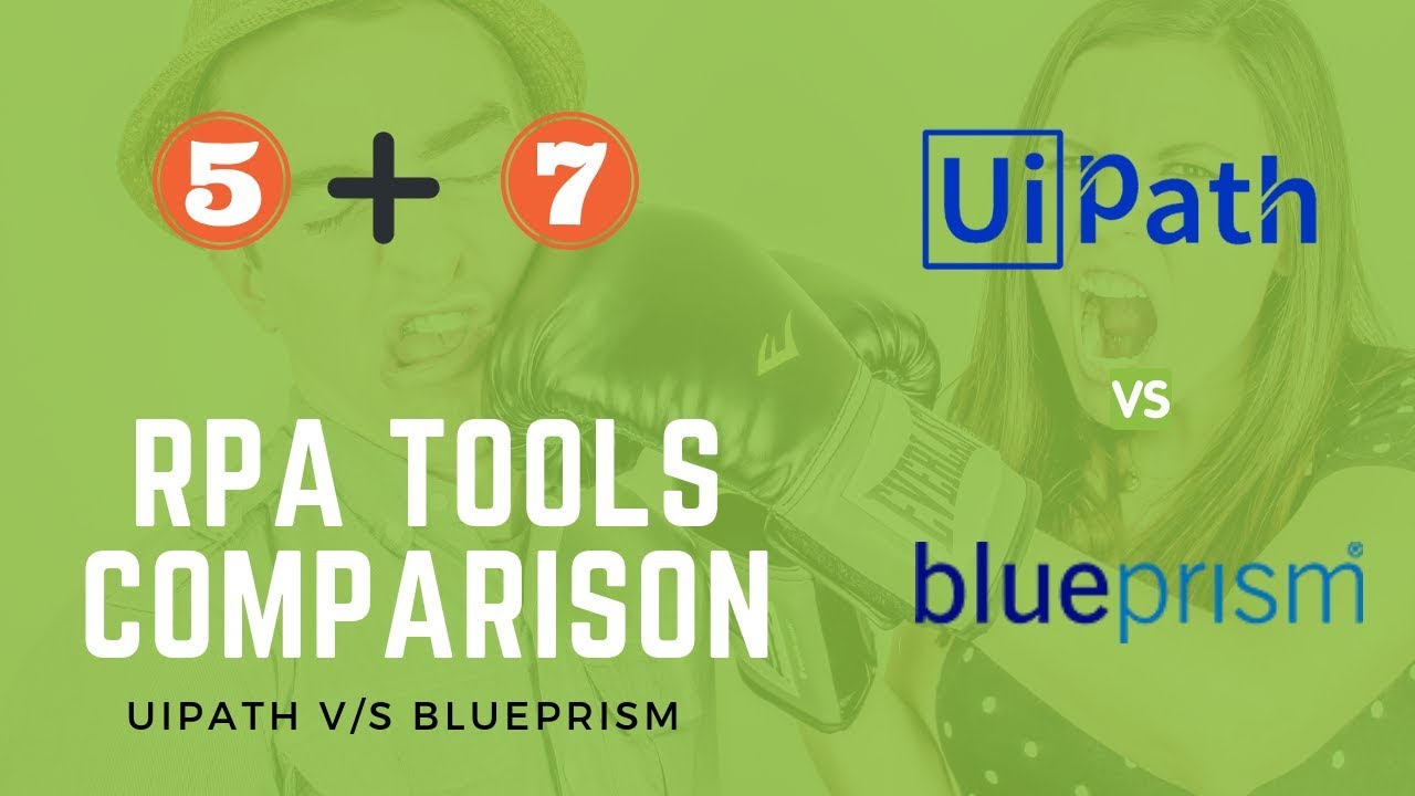 Difference Between UiPath and Blue Prism RPA (5+7 Org & Dev)