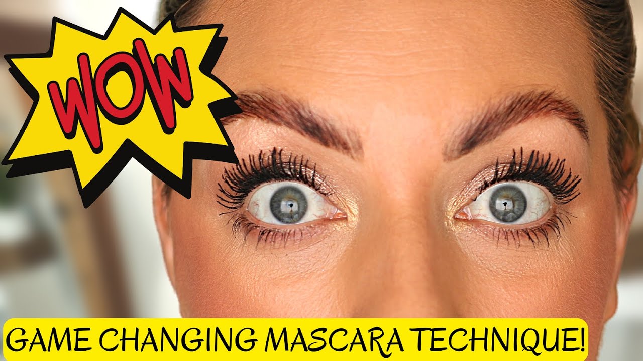 I TRIED A NEW MASCARA TECHNIQUE AND...WOW!!!