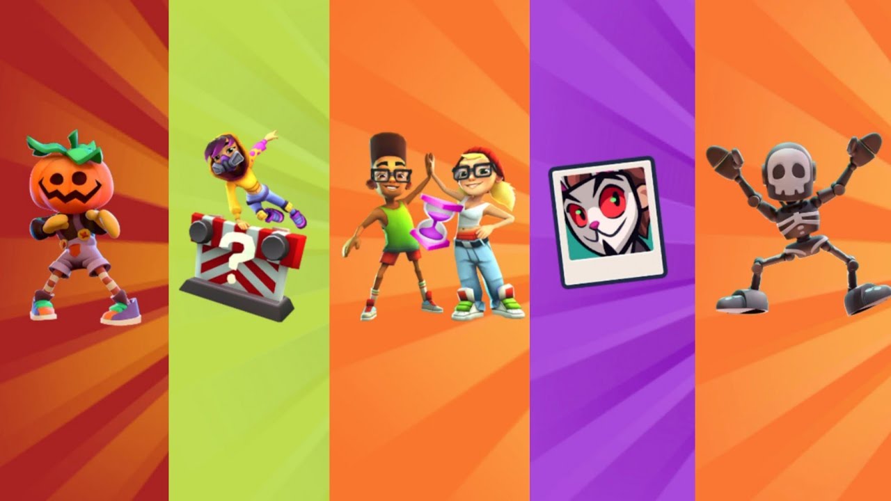 Subway Surfers Haunted Hood 2024 : 5 Different Challenges in 5 Different World Tour of Subway Surfer