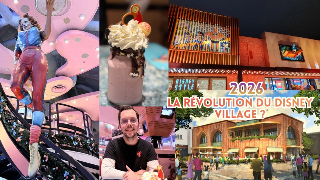 La métamorphose du Disney Village en 2026 | Travaux & nouvelles boutiques
