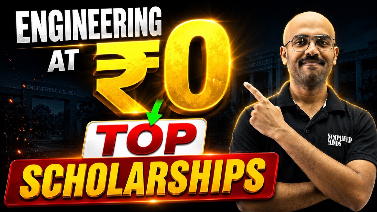 Scholarships Every Karnataka Engineering Student MUST Apply For in 2026 | SimplifiedMinds