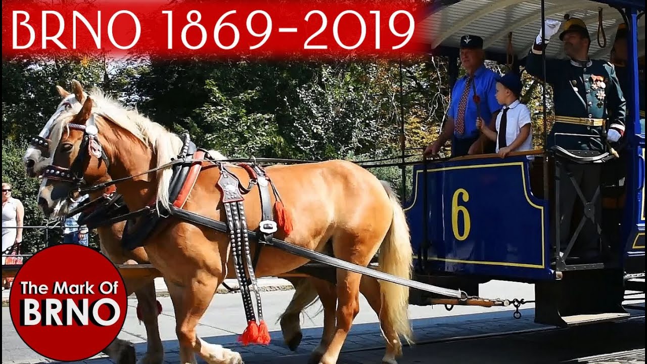 150 лет общественному транспорту BRNO - целая процессия из 50+ автомобилей, включая список