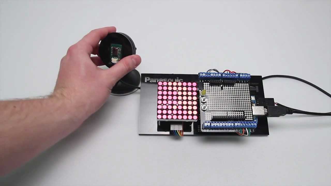 Panasonic Quick Clips: Grid-EYE&reg; Evaluation Kit