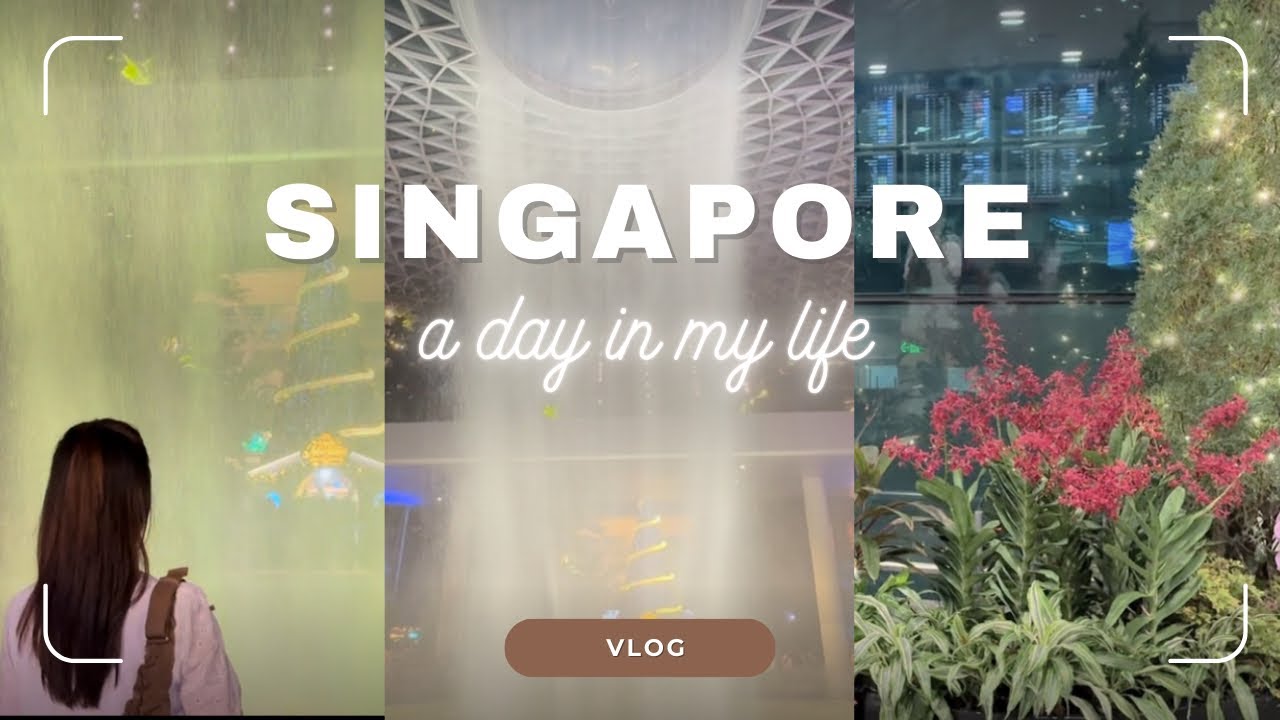 A Day in My Life in Singapore | Hotpot buffet, Jewel, Painting Light Show, Boat Quay, Expat Life