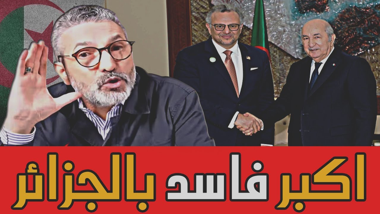 بن سديرة ينفجر🔥اكبر فاسد بالجزائر هو مستشار تبون🔴BENSEDIRA