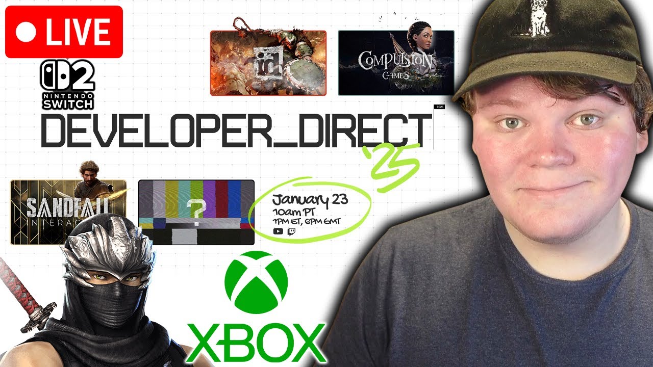 Xbox Developer Direct 2025 LIVE REACTION - NINJA GAIDEN 4 & NINJA GAIDEN 2 REMAKE??