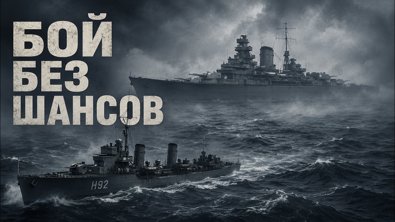 HMS Glowworm против Admiral Hipper &mdash; бой без шансов
