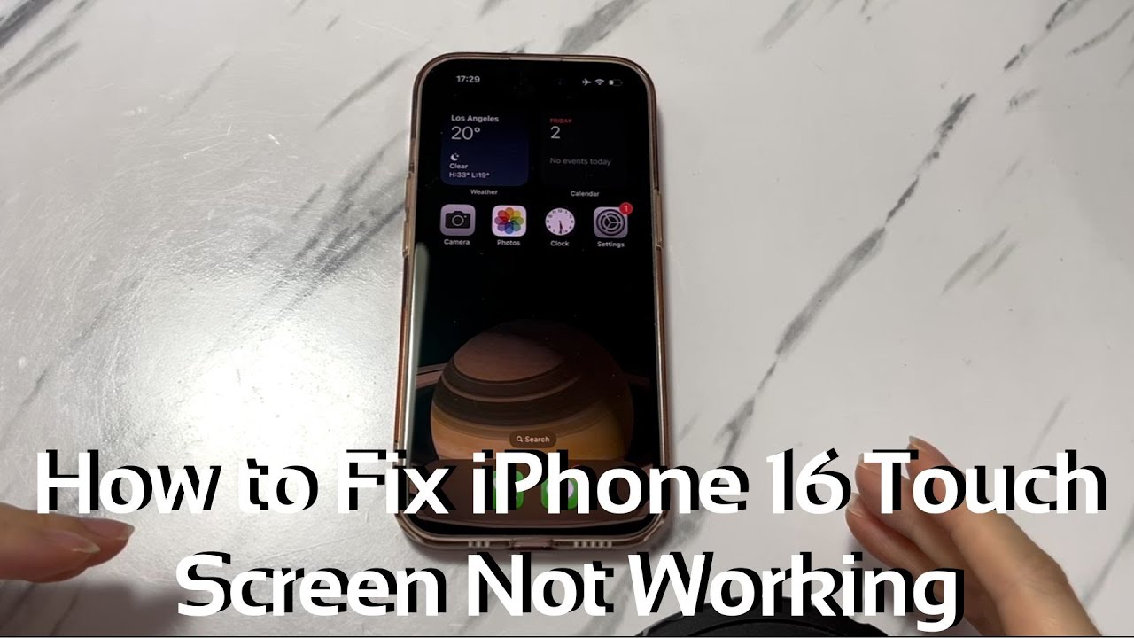 How to Fix an Unresponsive Touch Screen on iPhone 16 (Plus) or iPhone 16 Pro (Max)