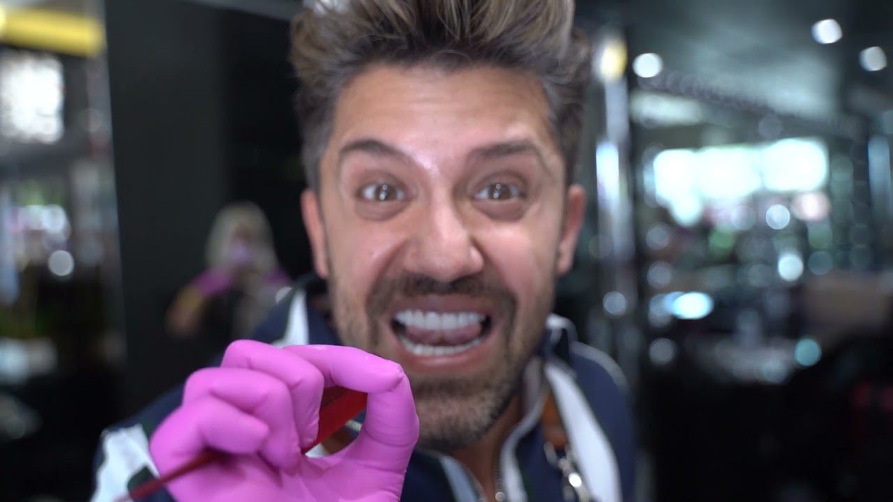 Cómo tizar o cardar el cabello para hacer un Balayage / BY GABRIEL SAMRA