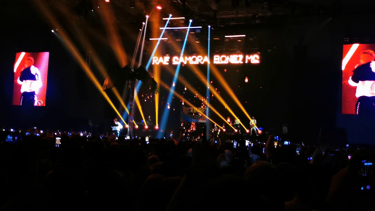 RAF Camora Bonez MC - Nummer unterdrückt Live Stadthalle Graz 07.12.2019