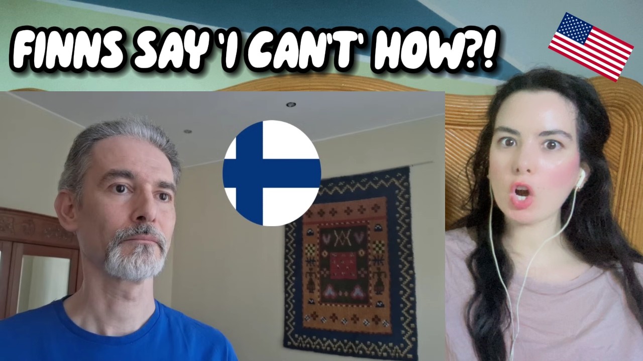 American Girl Reacts to 10 Very Finnish Ways to Say 
