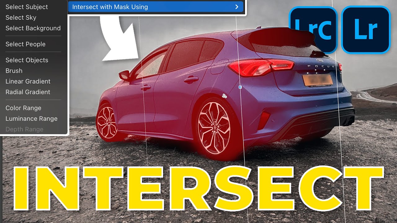 Improved SUBJECT and SKY SELECTIONS with the INTERSECT MASKING TOOL in Lightroom and Camera Raw