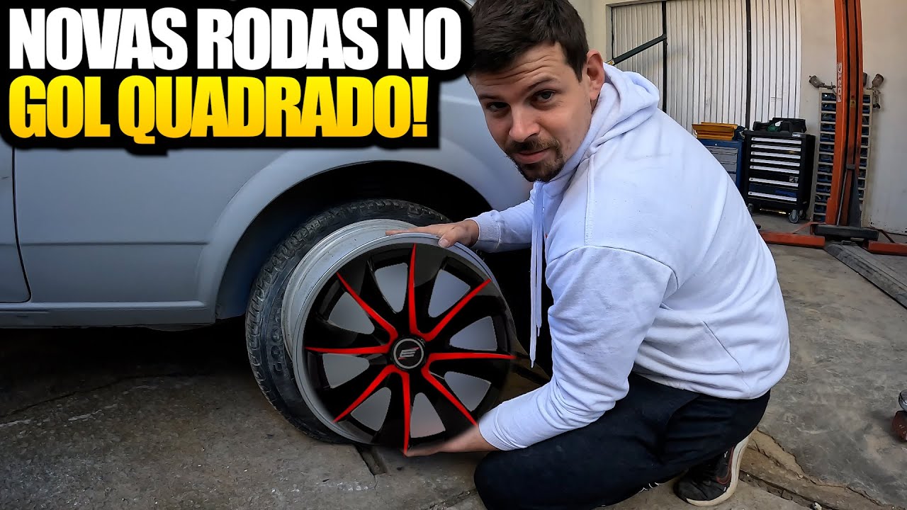 RODAS NOVAS PARA O GOL QUADRADO!