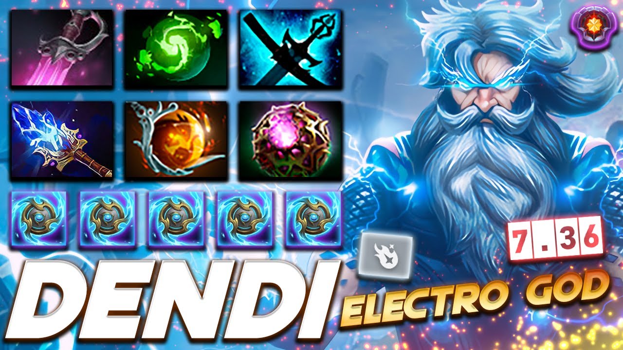 DENDI ZEUS ELECTRO GOD - Dota 2 Pro Gameplay [Watch & Learn]