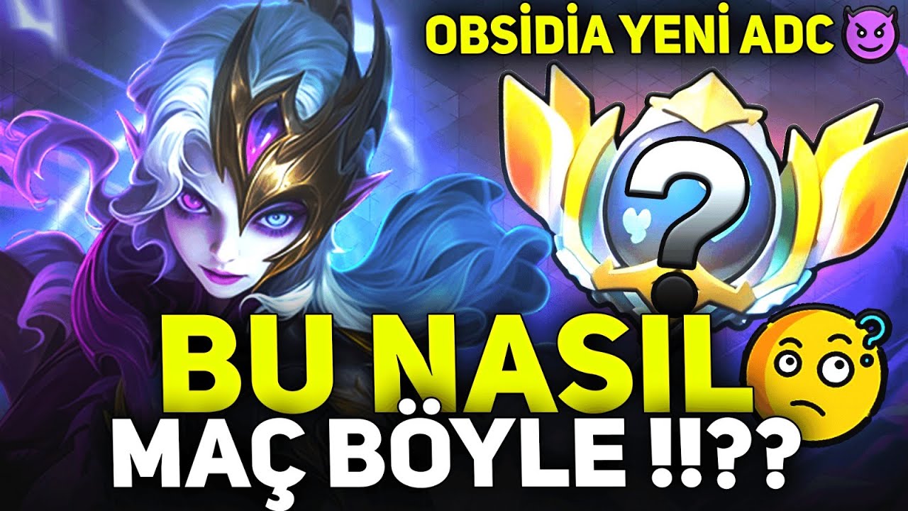 YENİ ADC OBSİDİA İLE BU NASIL MA&Ccedil; B&Ouml;YLE !! Jin | Mobile Legends