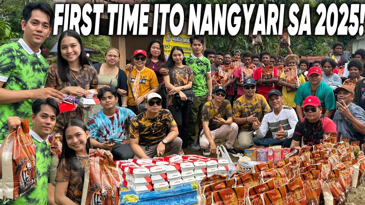 GRABE!! ISANG BARANGAY ANG NAPASAYA!