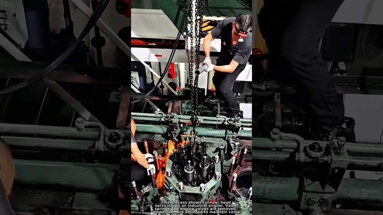 Cylinder Head Service Work Tool Industrial Valve System #worktool