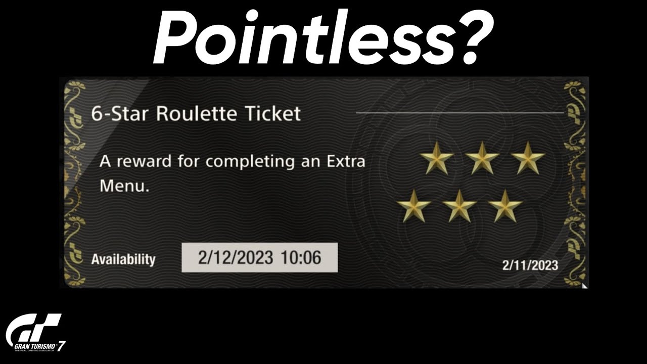Gran Turismo 7: They Made Roulette Tickets Better?