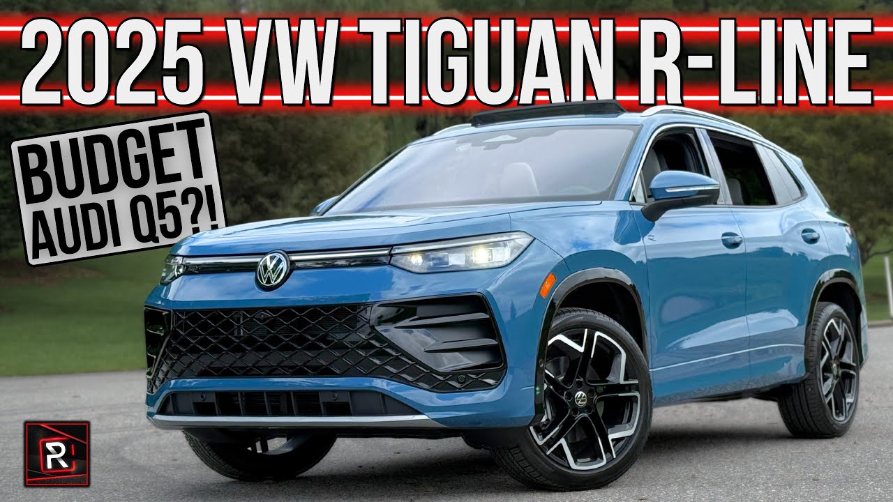 The 2025 Volkswagen Tiguan SEL R-Line Is A Pivotal Family SUV With Luxury Audi Vibes