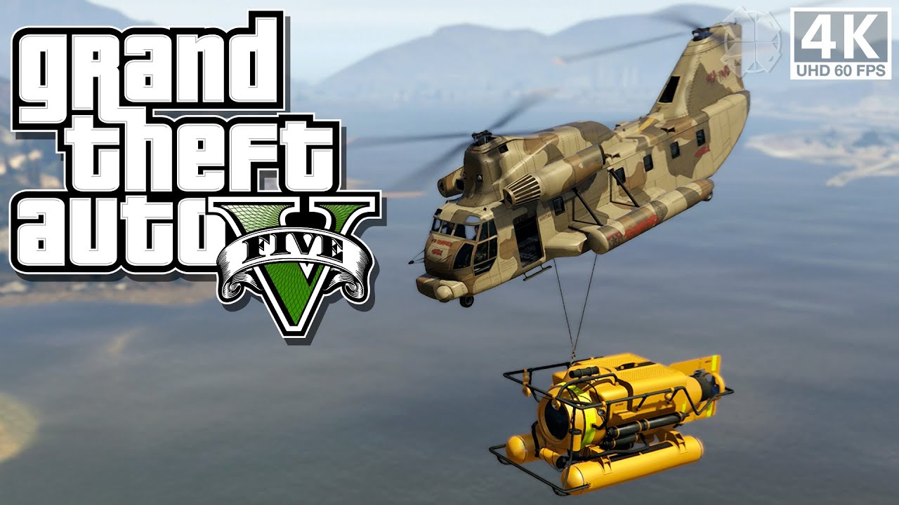GTA 5 PS5 - Misión #34 - El golpe a Merryweather [Alta mar] (Medalla de Oro - 4K 60fps)