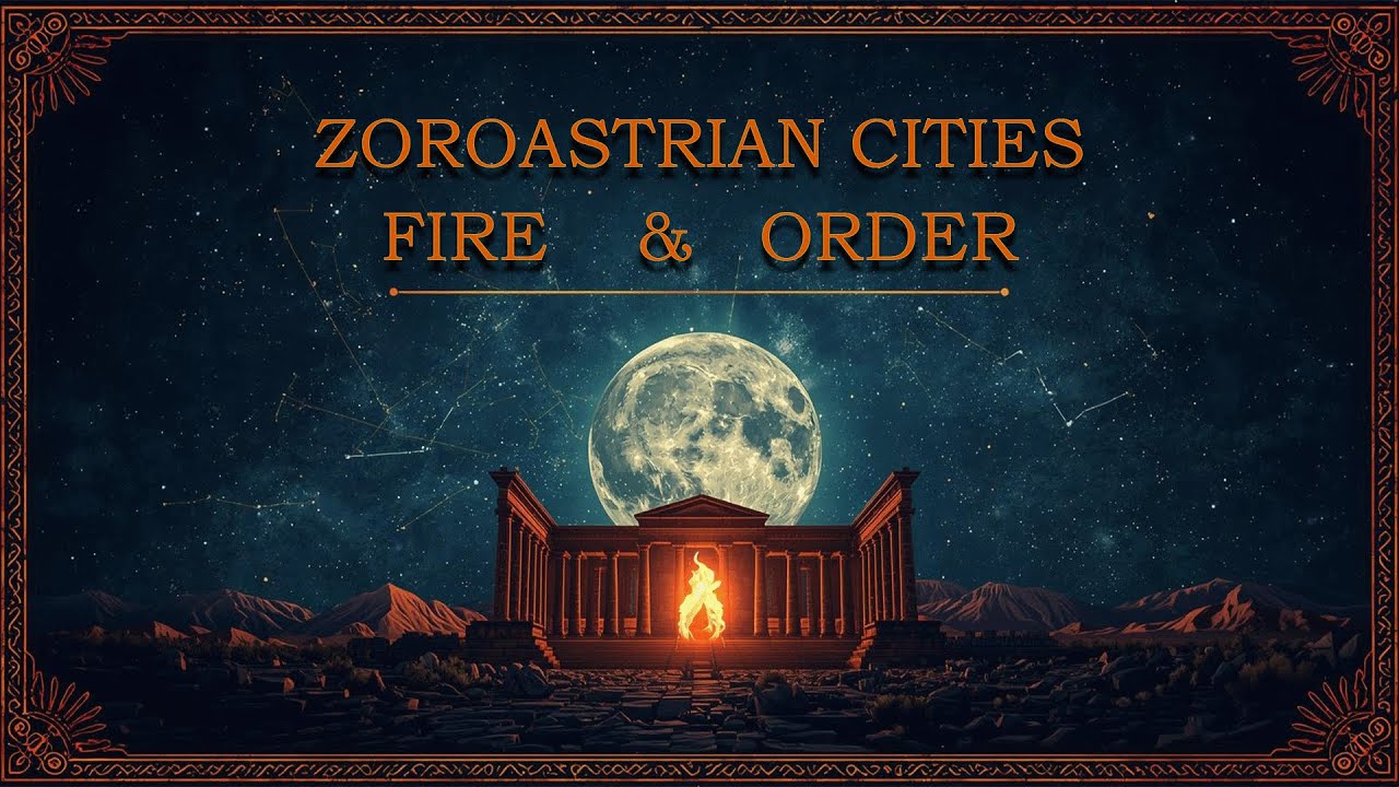 Zoroastrian Cities: Fire, Order & the First Sacred Urbanism