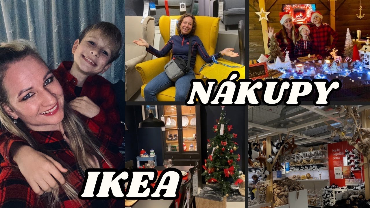 N&aacute;kupy - IKEA - nakupov&aacute;n&iacute; s P&eacute;ťou a nat&aacute;čen&iacute; v&aacute;nočn&iacute;ho intra&hellip;