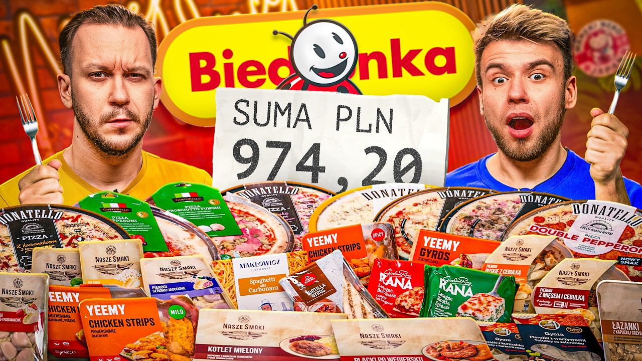 BIEDRONKA DANIA OBIADOWE... TAK, PRÓBUJEMY JE WSZYSTKIE