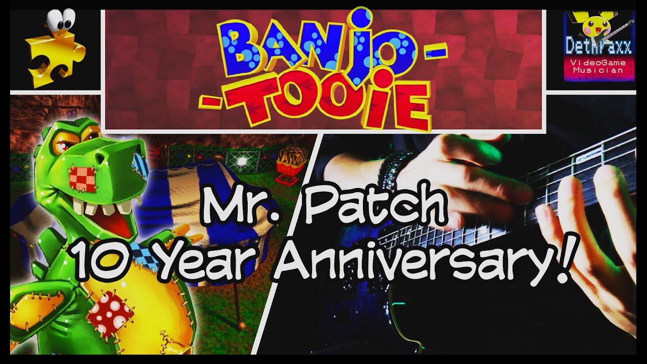 [10 YEARS!] Banjo Tooie: Mr. Patch【ミスターパッチ戦 BGM】 | 2022 Metal Remix Cover by Dethraxx