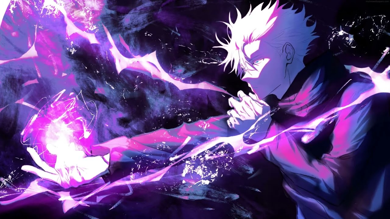 Gojo Satoru Hollow Purple 4K Live Wallpaper