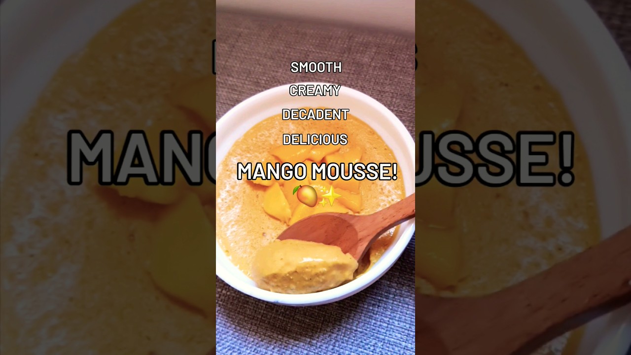 Mango Mousse | RAW | VEGAN
