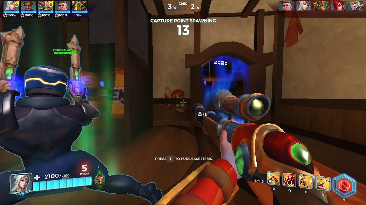 Lian Penta Kill   Paladins Casual Gameplay ft Jayflare