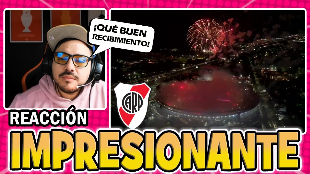 CHILENO REACCIONA A RECIBIMIENTO DE RIVER PLATE VS MINEIRO POR COPA LIBERTADORES 2024