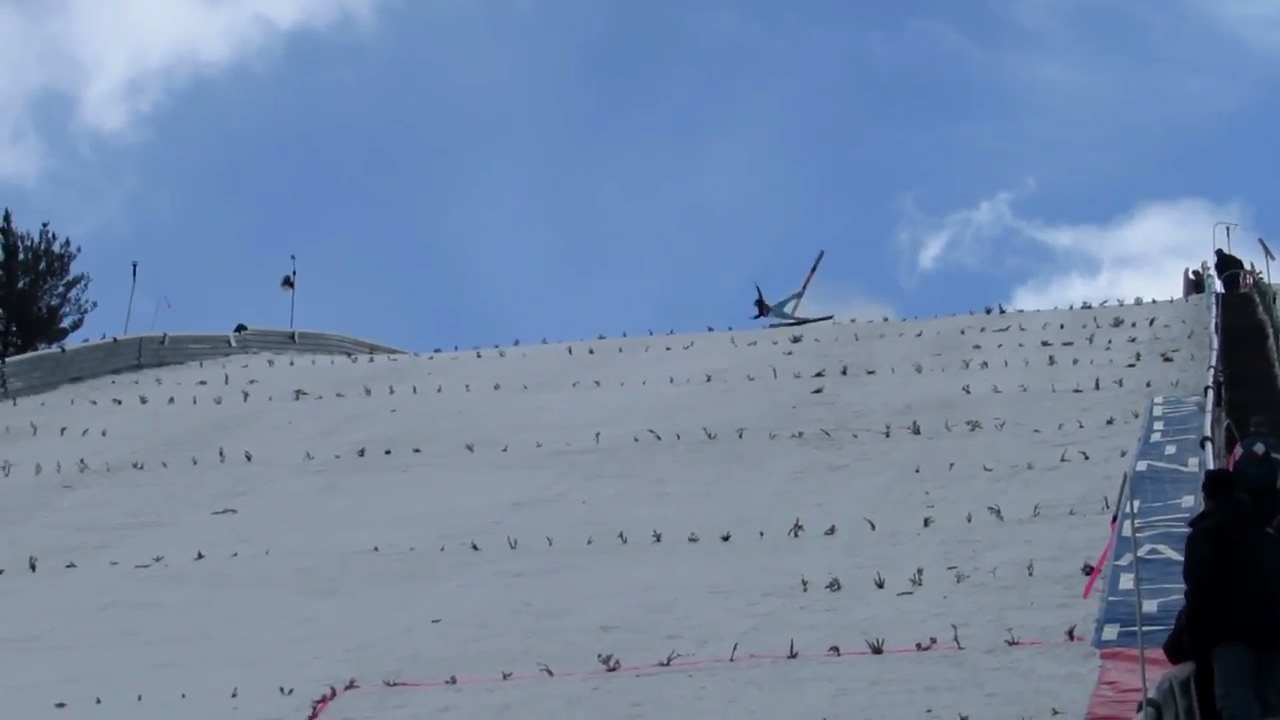 Lukas Wagner Of Germany Crashes After Ski Jump! | Jason Asselin