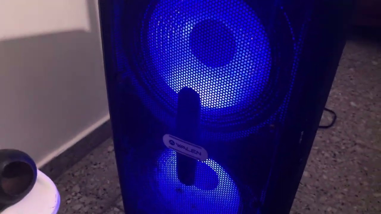 Prueba De Sonido En La Bocina Walen wl-ss2159 Con el puerto USB