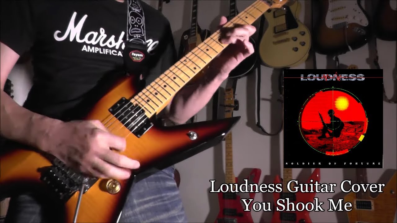 Loudness Guitar Cover / You Shook Me