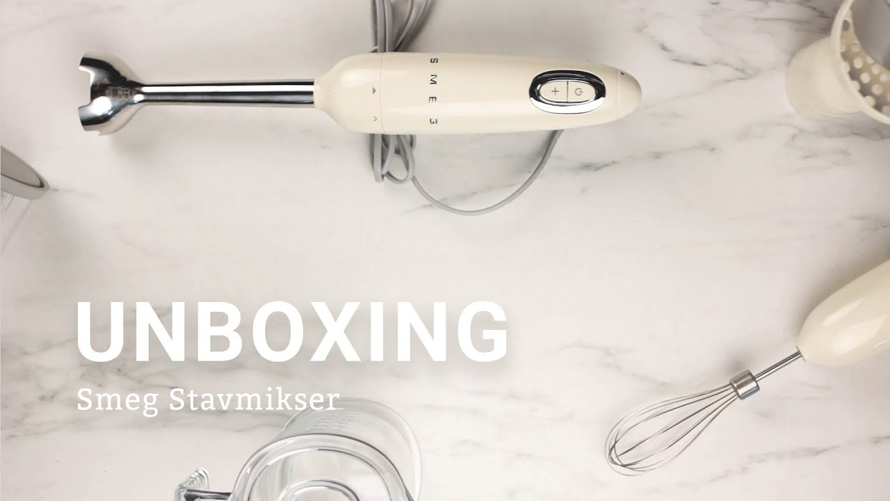 Unboxing - Smeg Stavmikser