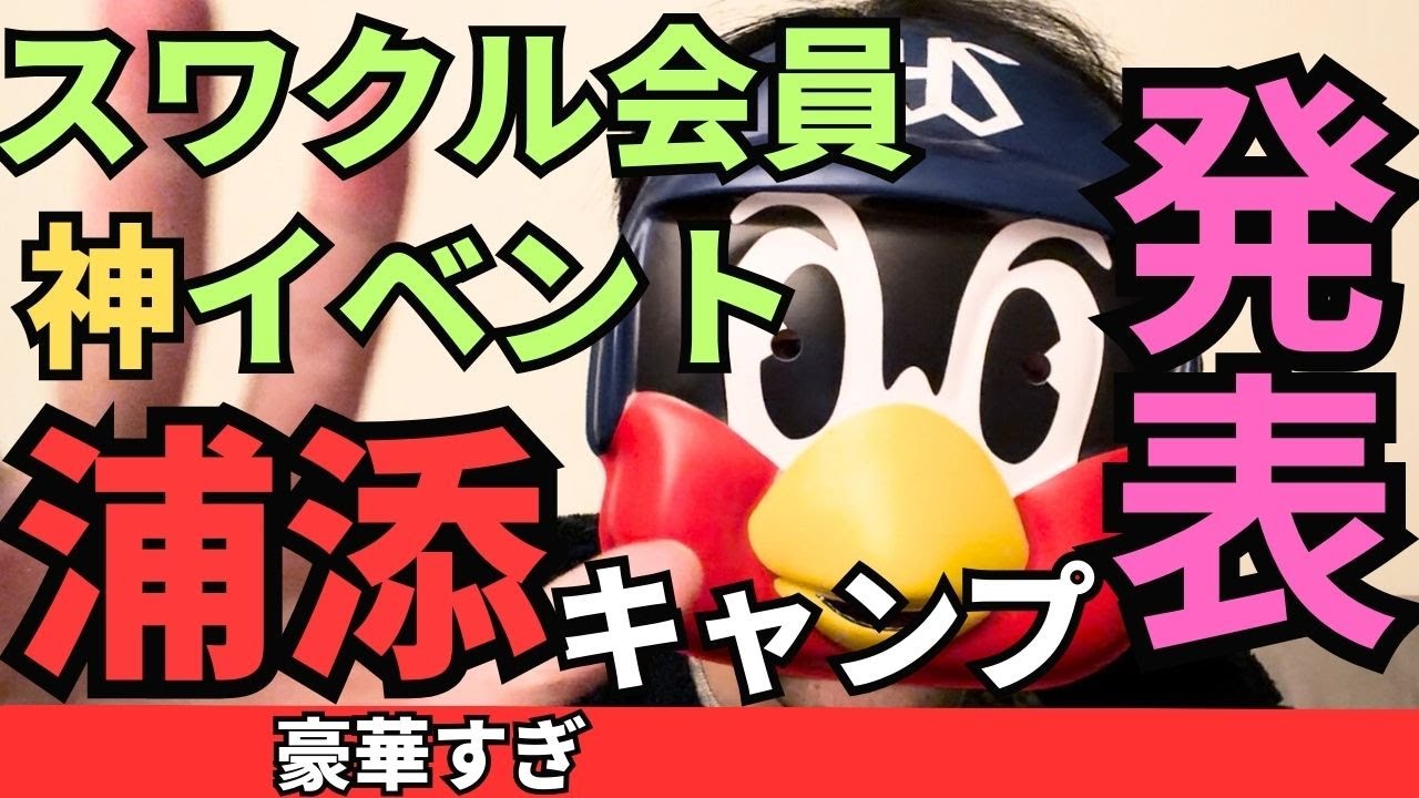 【神イベント】in浦添キャンプ！スワクル会員限定イベントが神すぎた  #ヤクルト #スワローズ #野球 #キャンプ #浦添 #プロ野球 #神宮球場 #沖縄