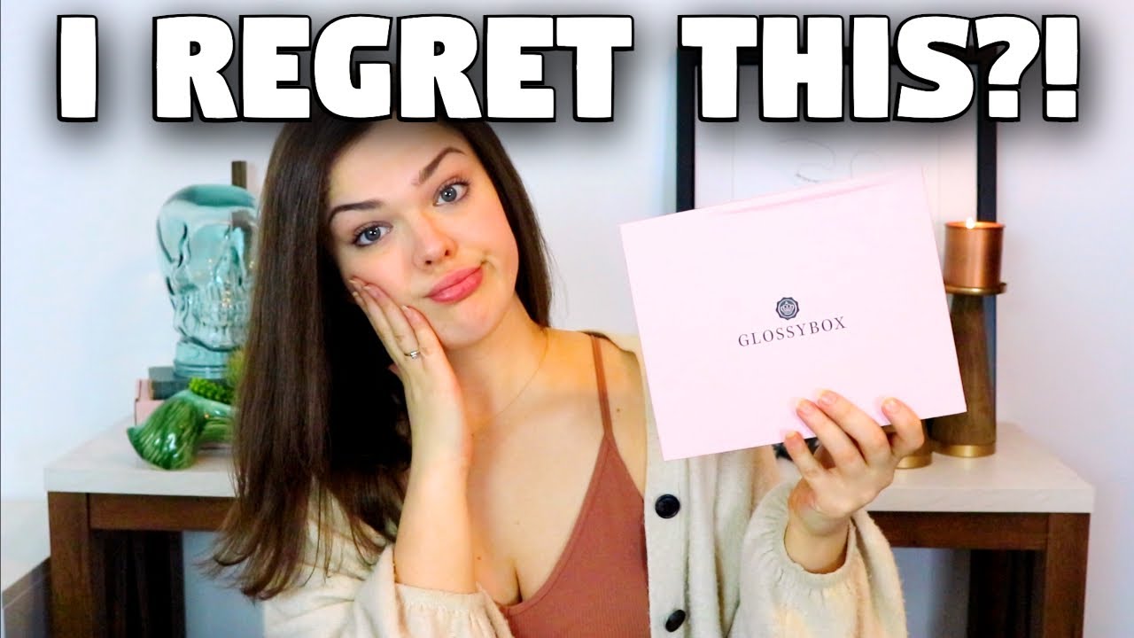 I Tried Glossy Box Again...I REGRET It?! Honestly it's not good!