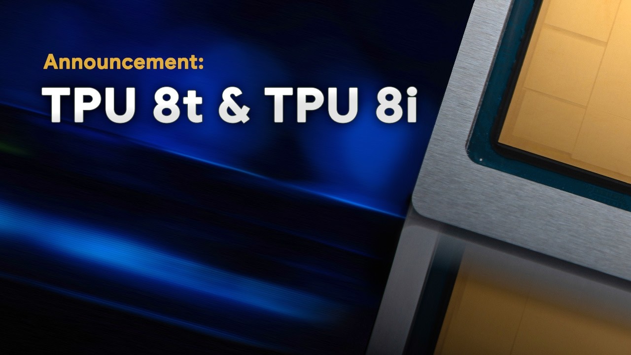 Представляем TPU 8-го поколения: специально разработанные для эпохи агентов.