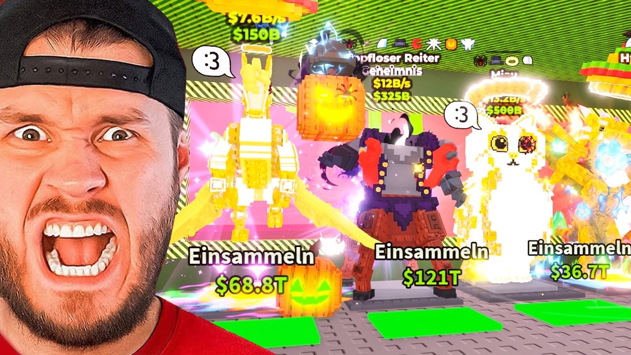 WIR SIND WIEDER ZURÜCK! die *SELTENSTEN PETS* in Steal a Brainrot!