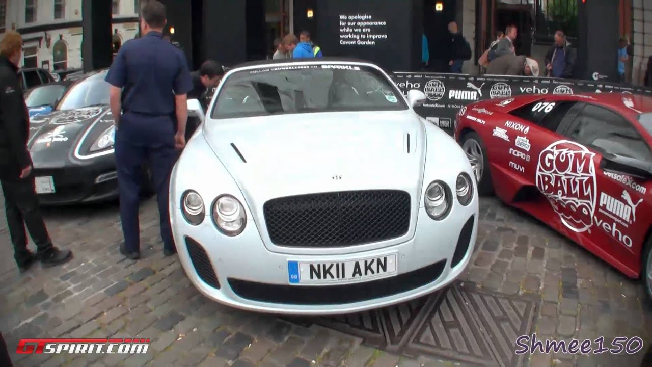 Gumball 3000 2011 Start Grid in London