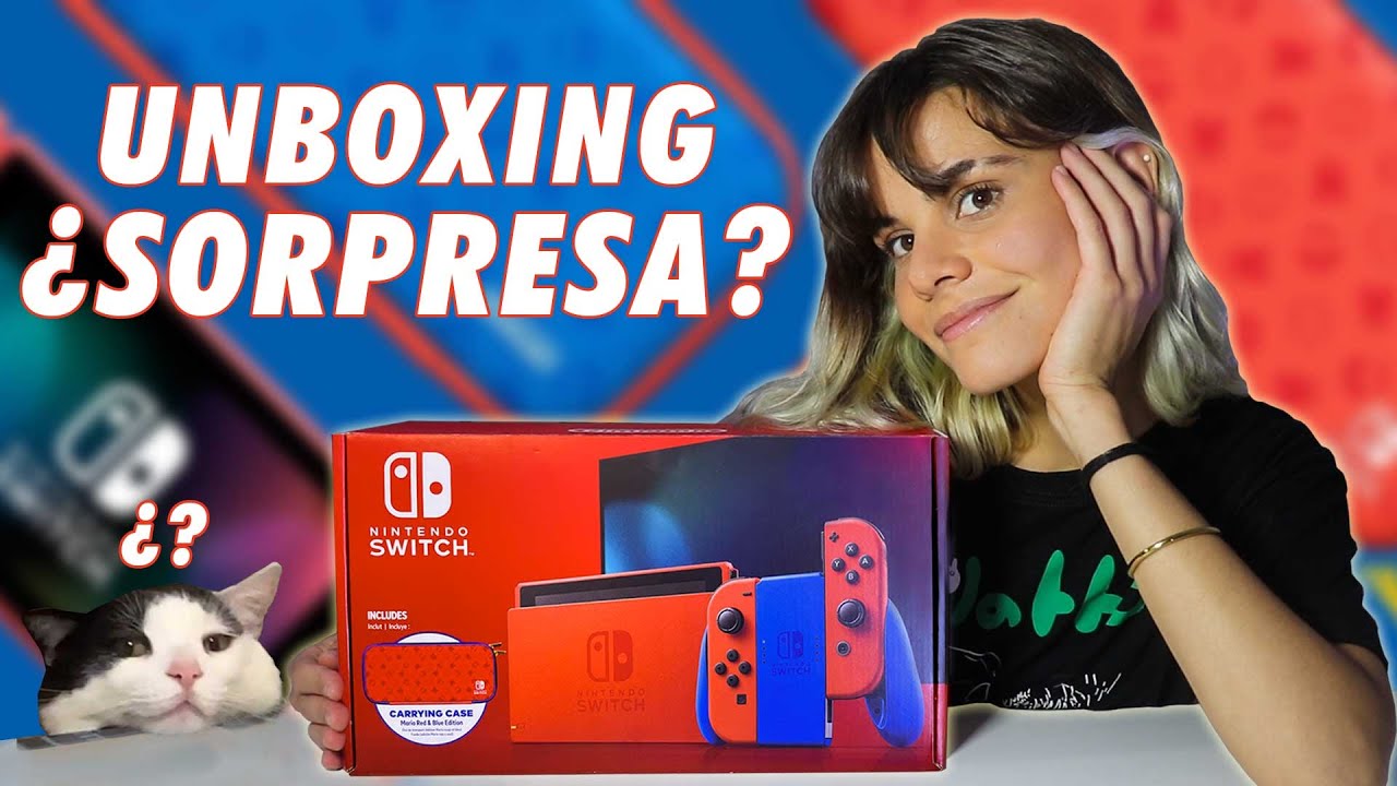 UNBOXING NINTENDO SWITCH EDICIÓN MARIO + ¡¿SORPRESA?!