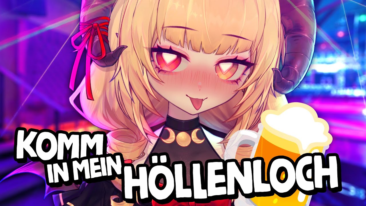 Ziege geht steil im Nachtclub