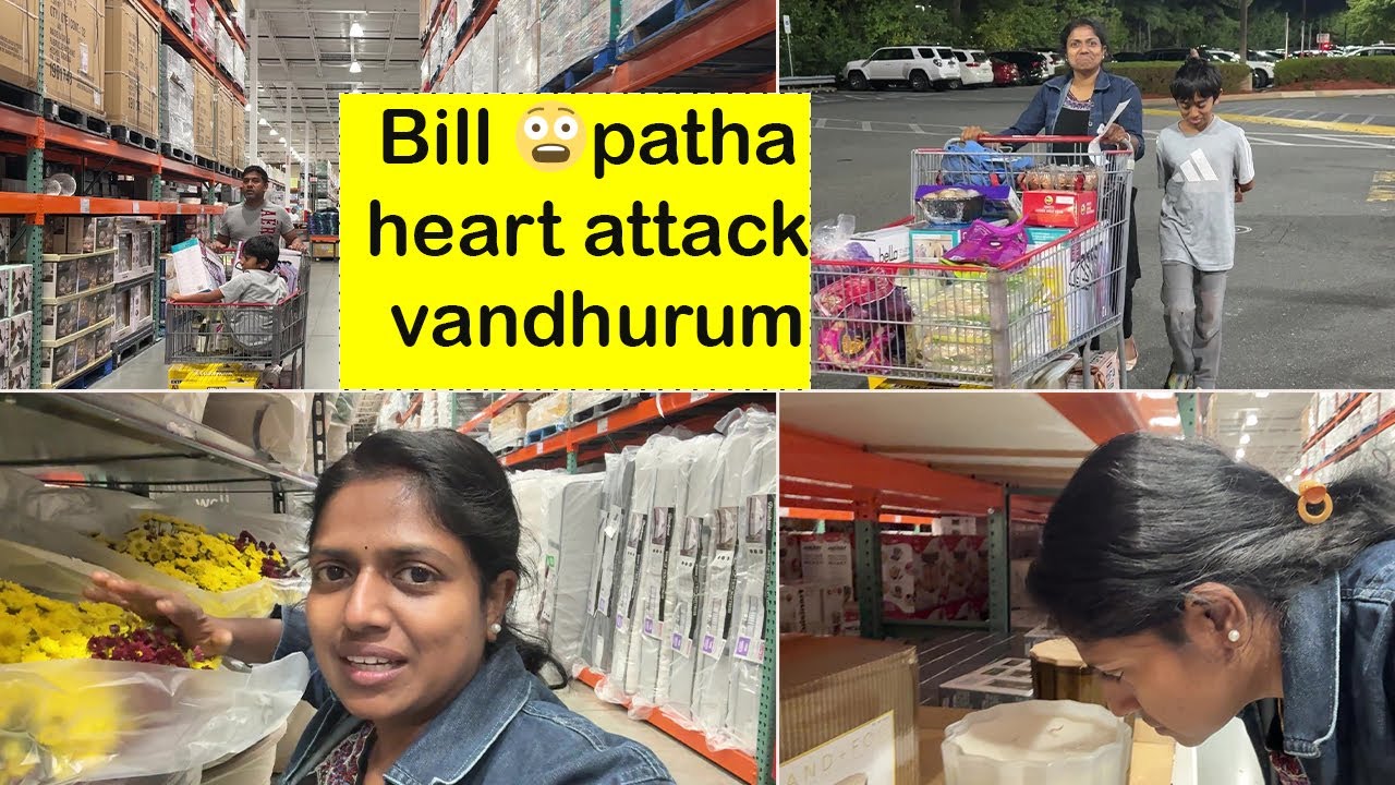 Costco Shoppingல என்ன வாங்கினோம்??Trump Tariffs in USA with PRICE hike with our bill ~FamilyTraveler