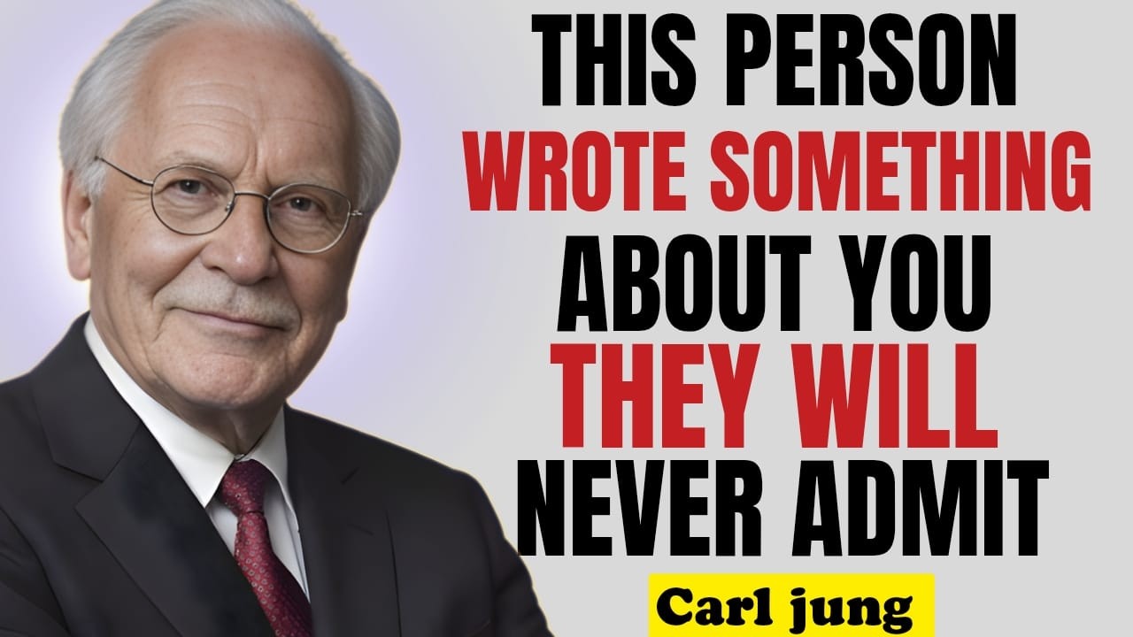 This Person Wrote Something About You They Will Never Admit || Carl Jung