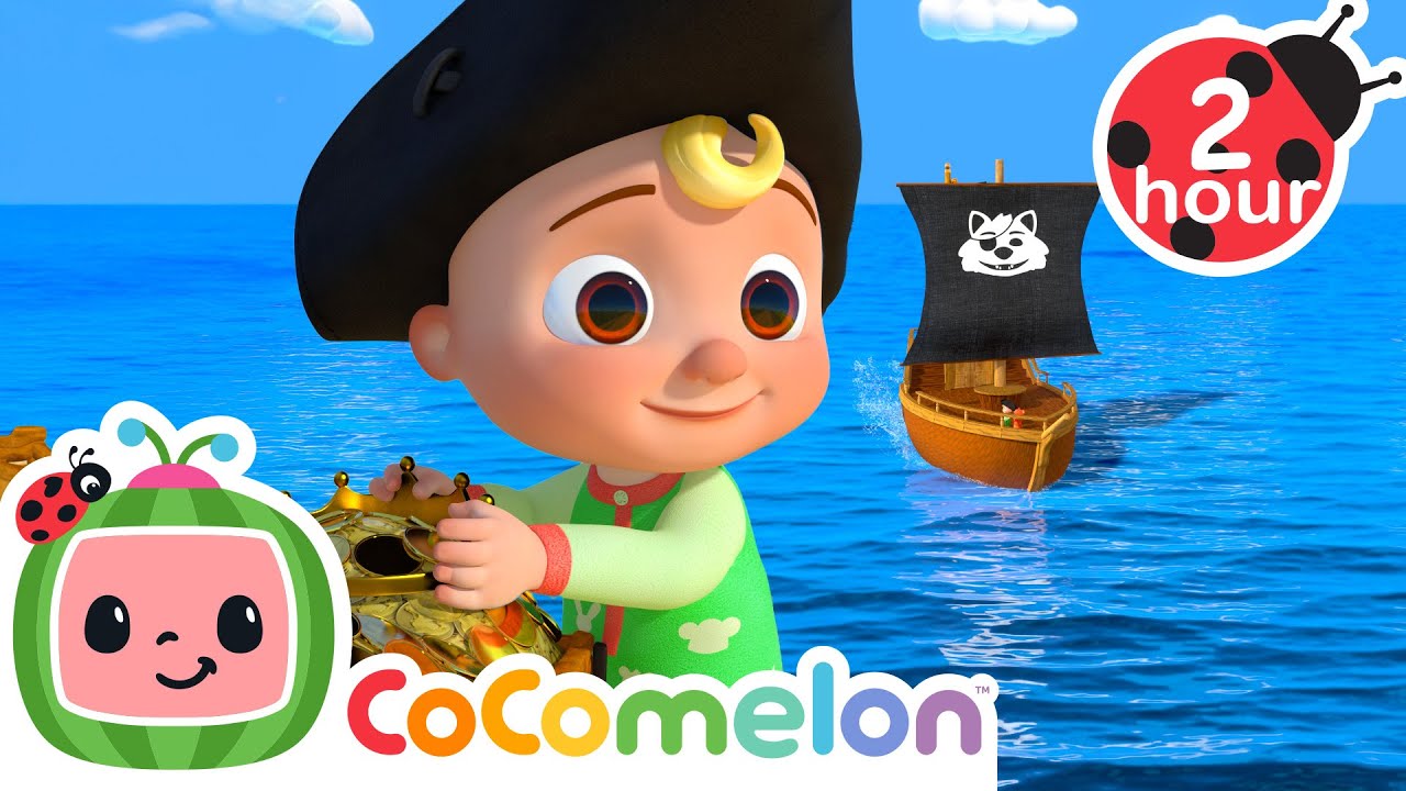 Who Will Be the Pirate King? 👑 CoComelon - Animal Time | Nursery Rhymes for Babies