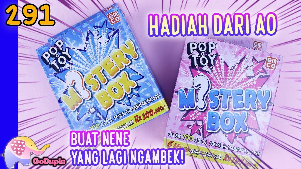 Mainan Boneka 291 Hadiah dari AO Buat Nene yang lagi Ngambek ! - GoDuplo TV