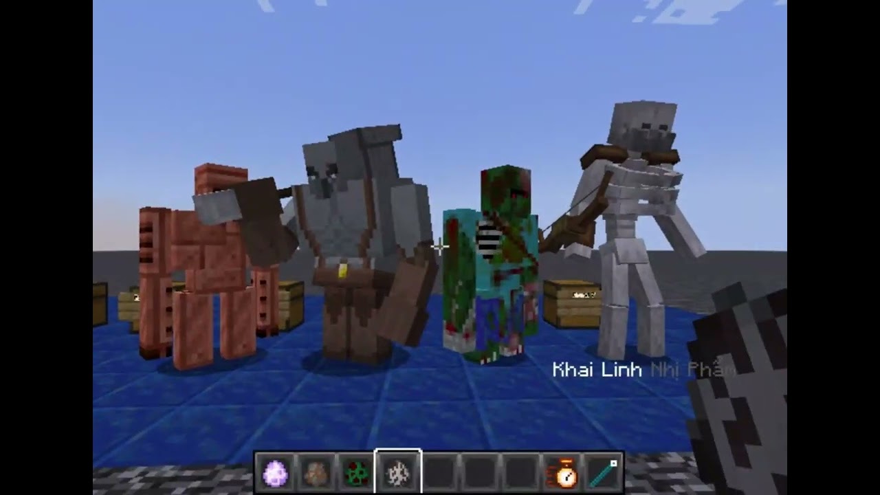 [FORGE | 1.20.1] Villagers and Pillagers vs Zombies and Skeletons in Minecraft Mob Battle